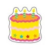 TREND Birthday Cake Mini Accents, 36 ct