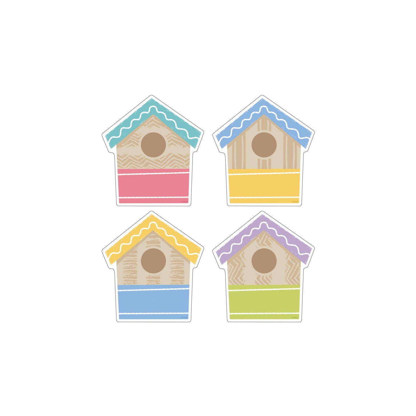TREND Garden Birdhouses Classic Accents® Variety Pack, 36 Count