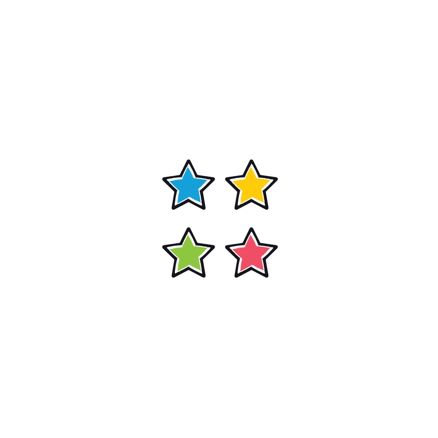 TREND Bold Strokes Stars Mini Accents Variety Pack, 36 ct