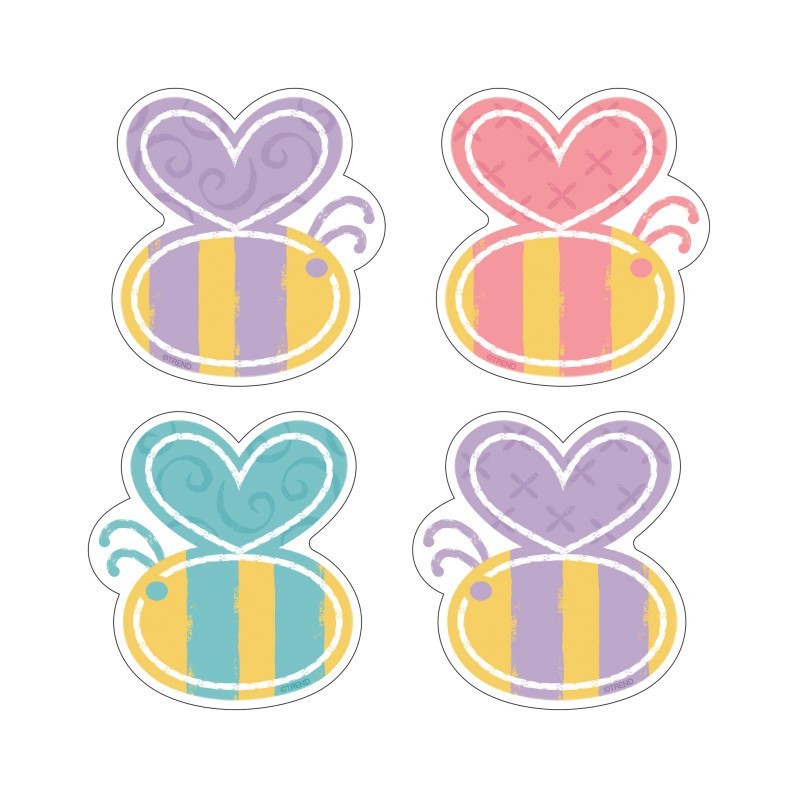 TREND Garden Bees Mini Accents Variety Pack, 36 Count