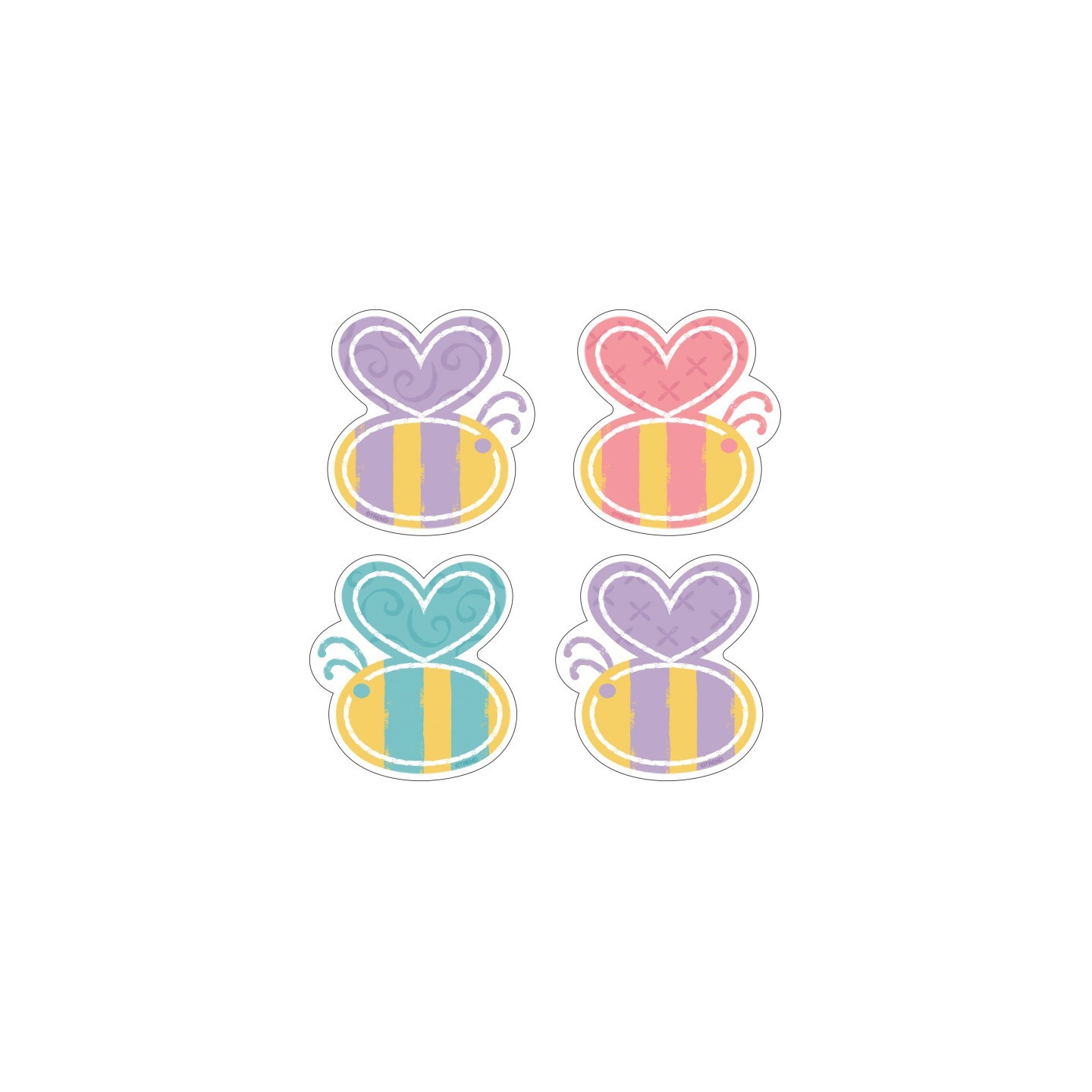 TREND Garden Bees Mini Accents Variety Pack, 36 Count