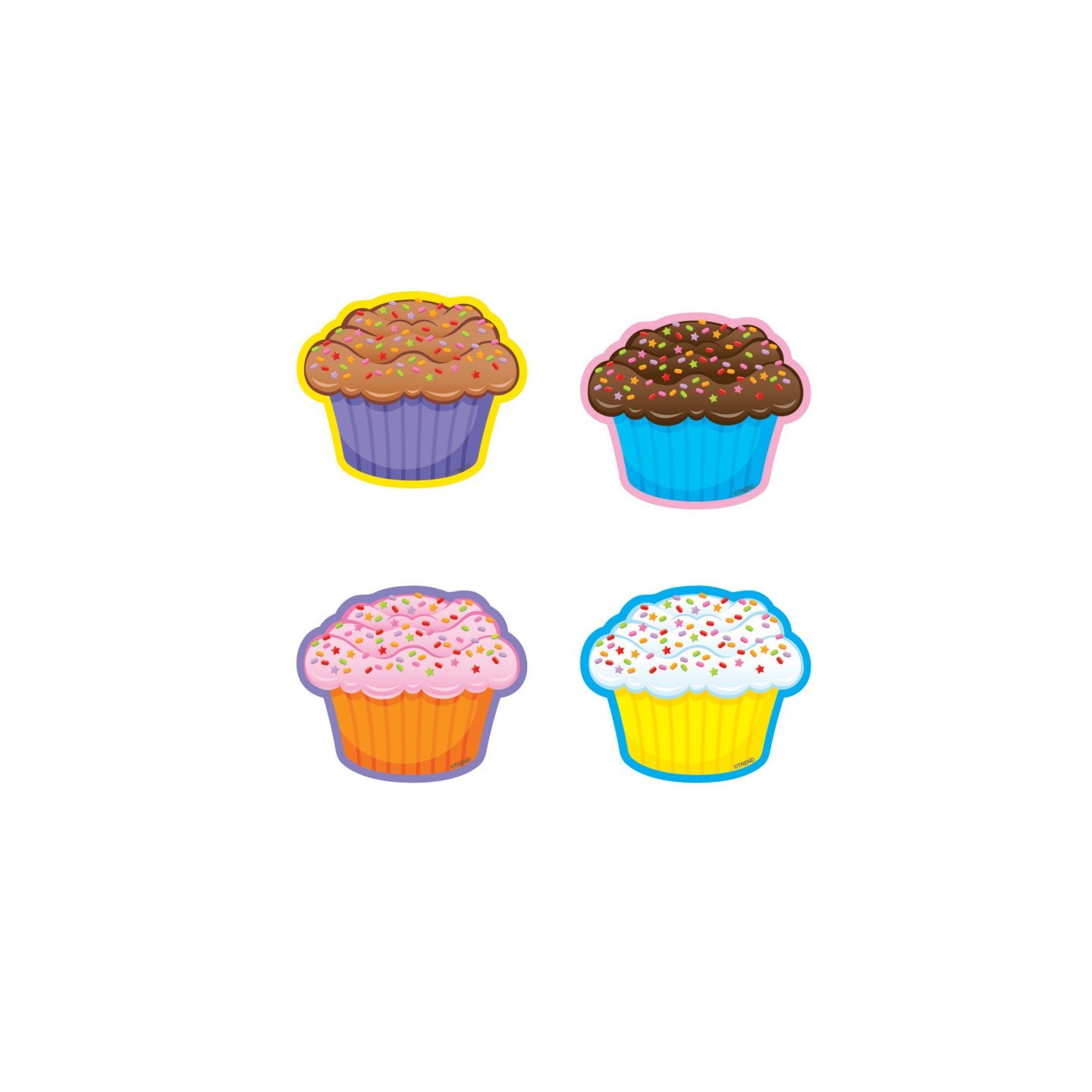 TREND Cupcakes Mini Accents Variety Pack, 36 ct