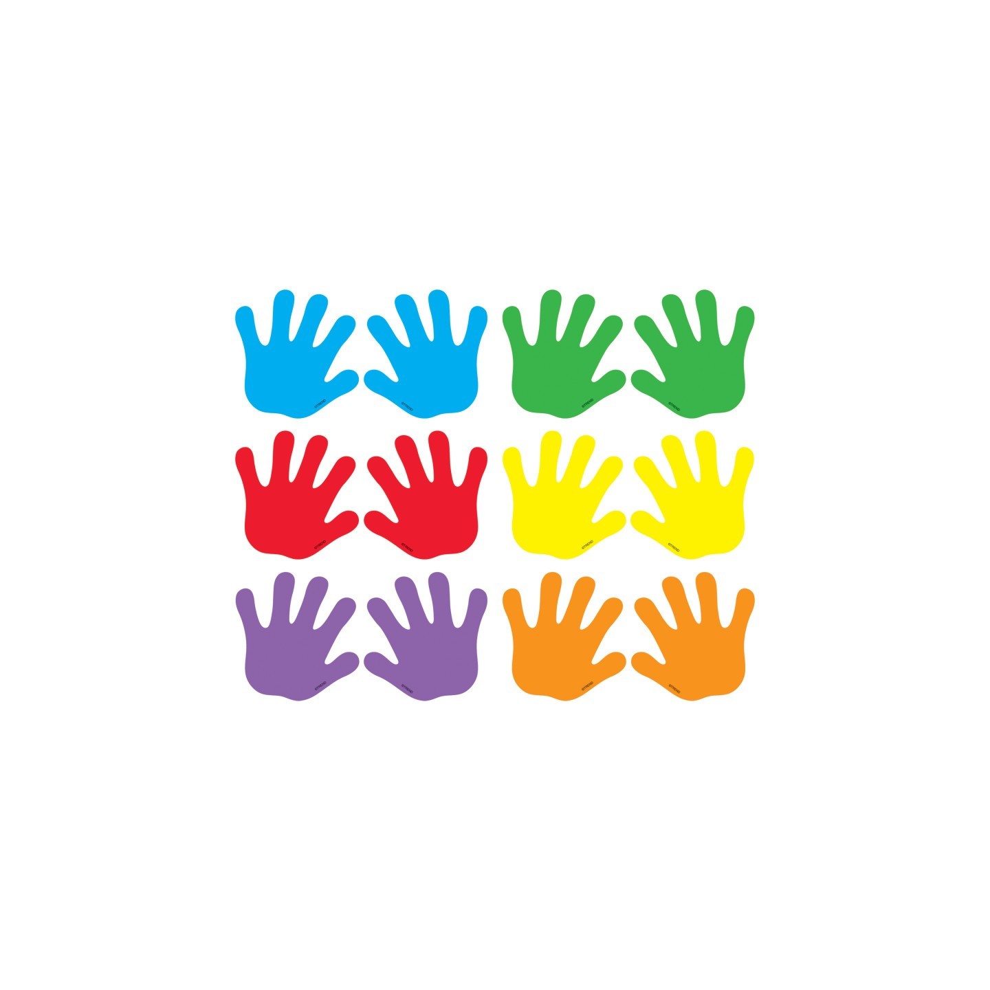 TREND Handprints Mini Accents Variety Pack, 36 ct