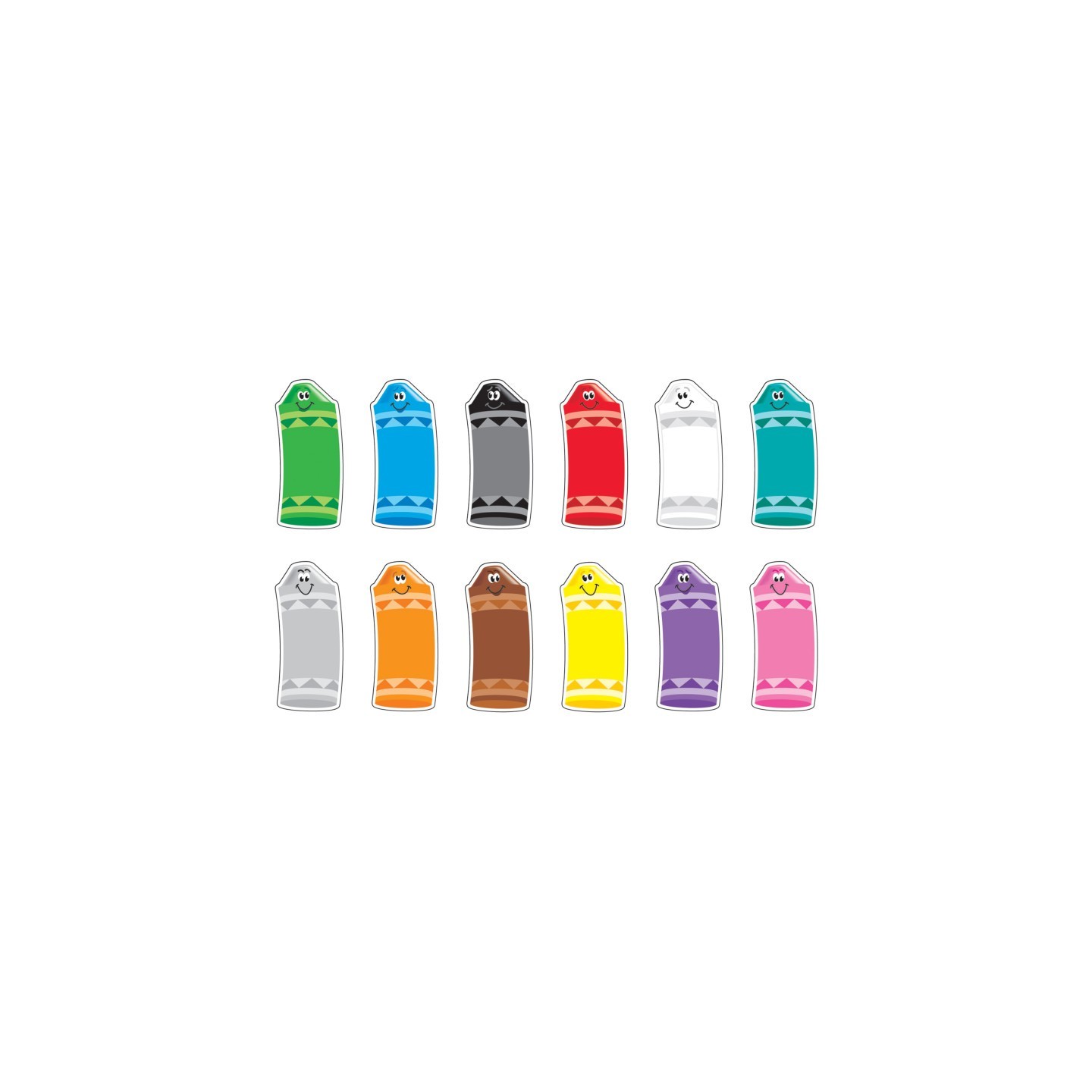 TREND Crayon Colors Classic Accents® Variety Pack, 72 ct
