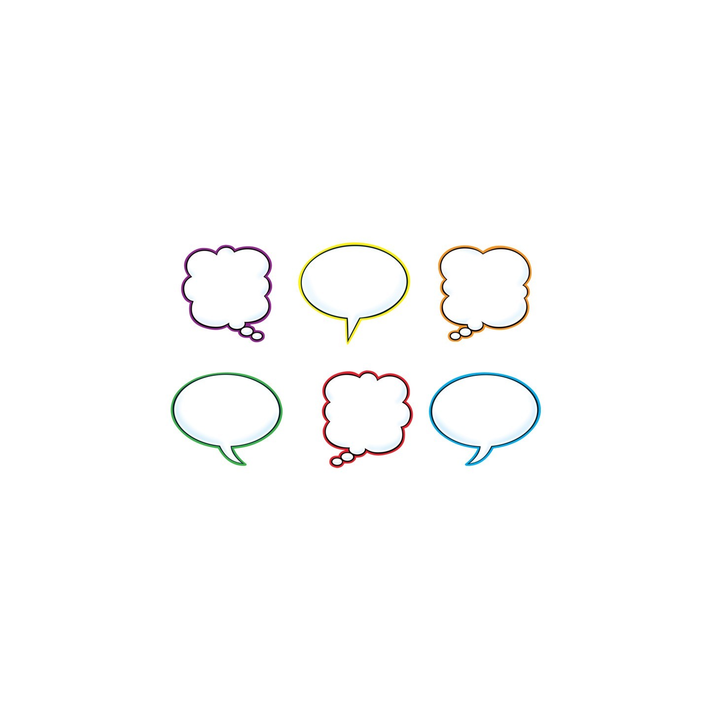 TREND Speech Balloons Classic Accents® Variety Pack, 36 ct