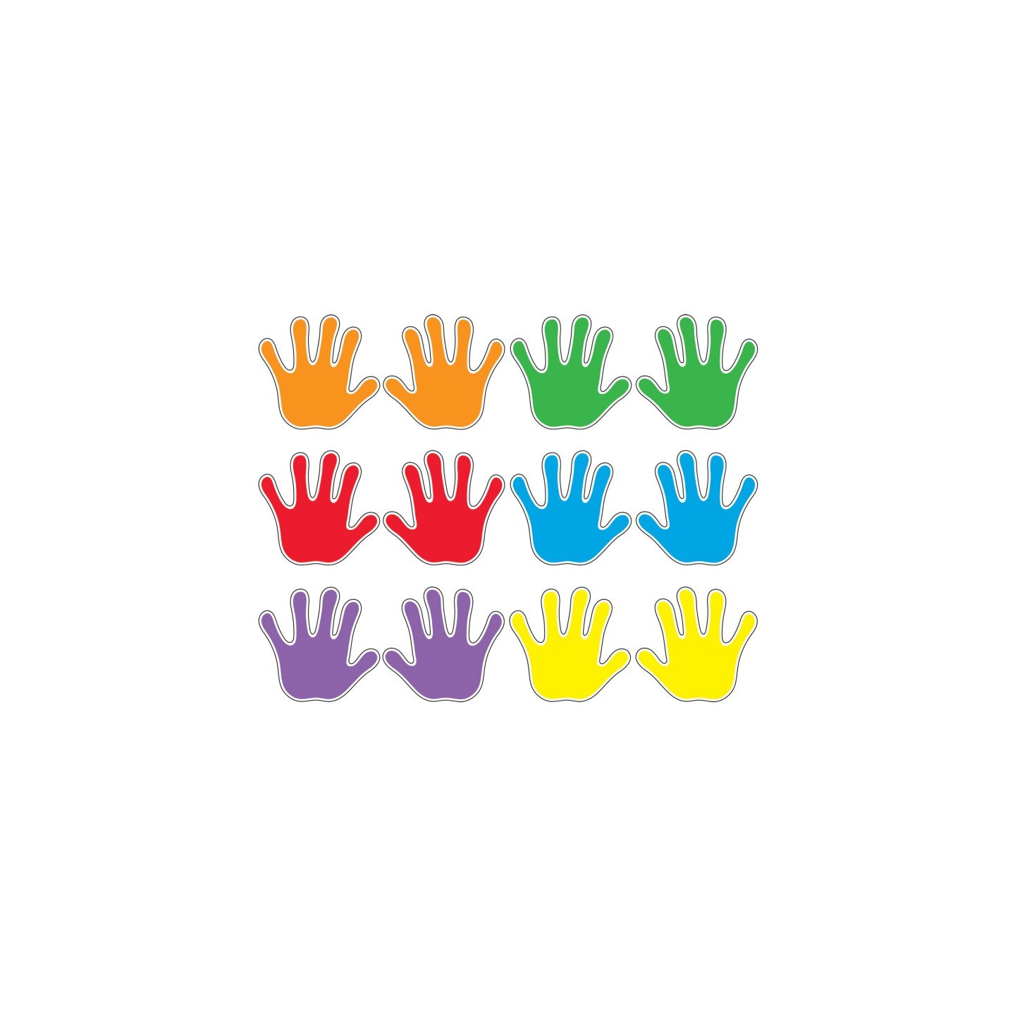 TREND Handprints Classic Accents® Variety Pack, 36 ct