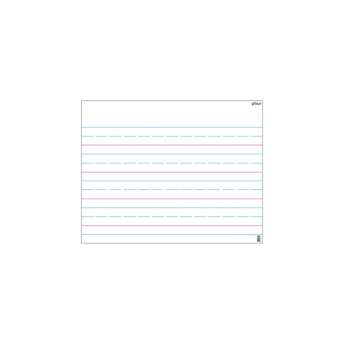 TREND Handwriting Paper Wipe-Off® Chart, 22" x 28"