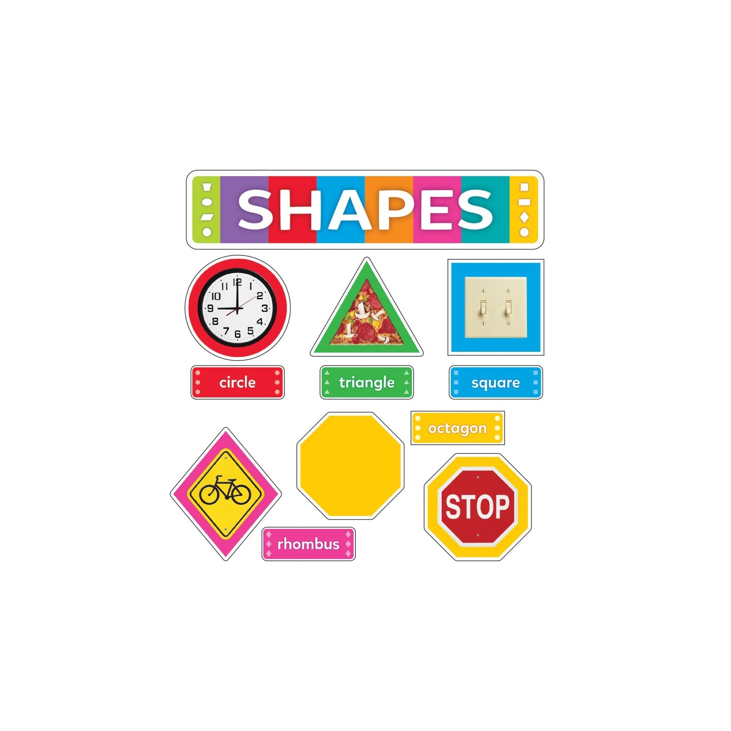 TREND Shapes All Around Us Learning Set