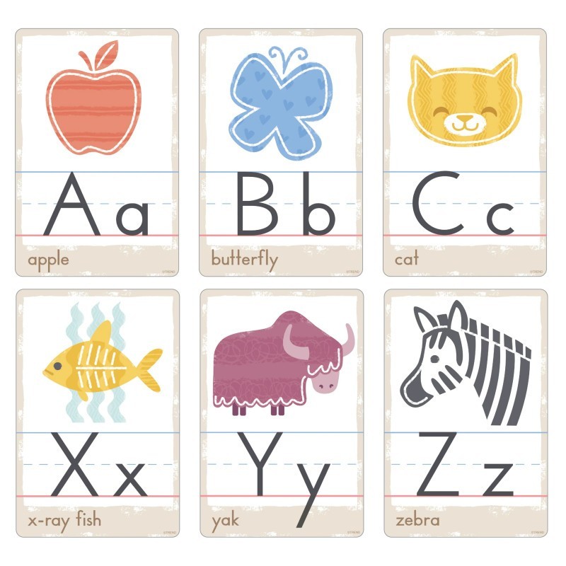 TREND Good Nature Alphabet Cards Learning Set