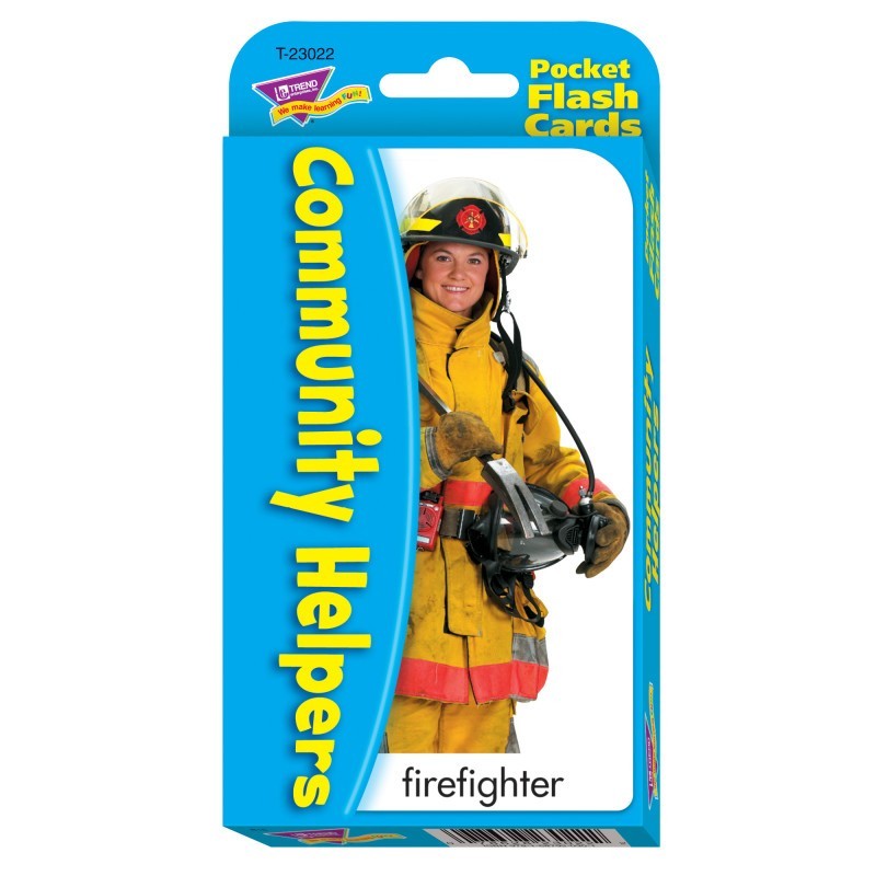 TREND Community Helpers Pocket Flash Cards