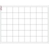 TREND Graphing Grid (Large Squares) Wipe-Off® Chart, 17" x 22"