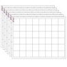 TREND Graphing Grid (Large Squares) Wipe-Off® Chart, 17" x 22", Pack of 6