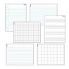 TREND Papers & Grids Wipe-Off® Charts Combo Pack
