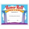 TREND Honor Roll Award Colorful Classics Certificates, 30 ct