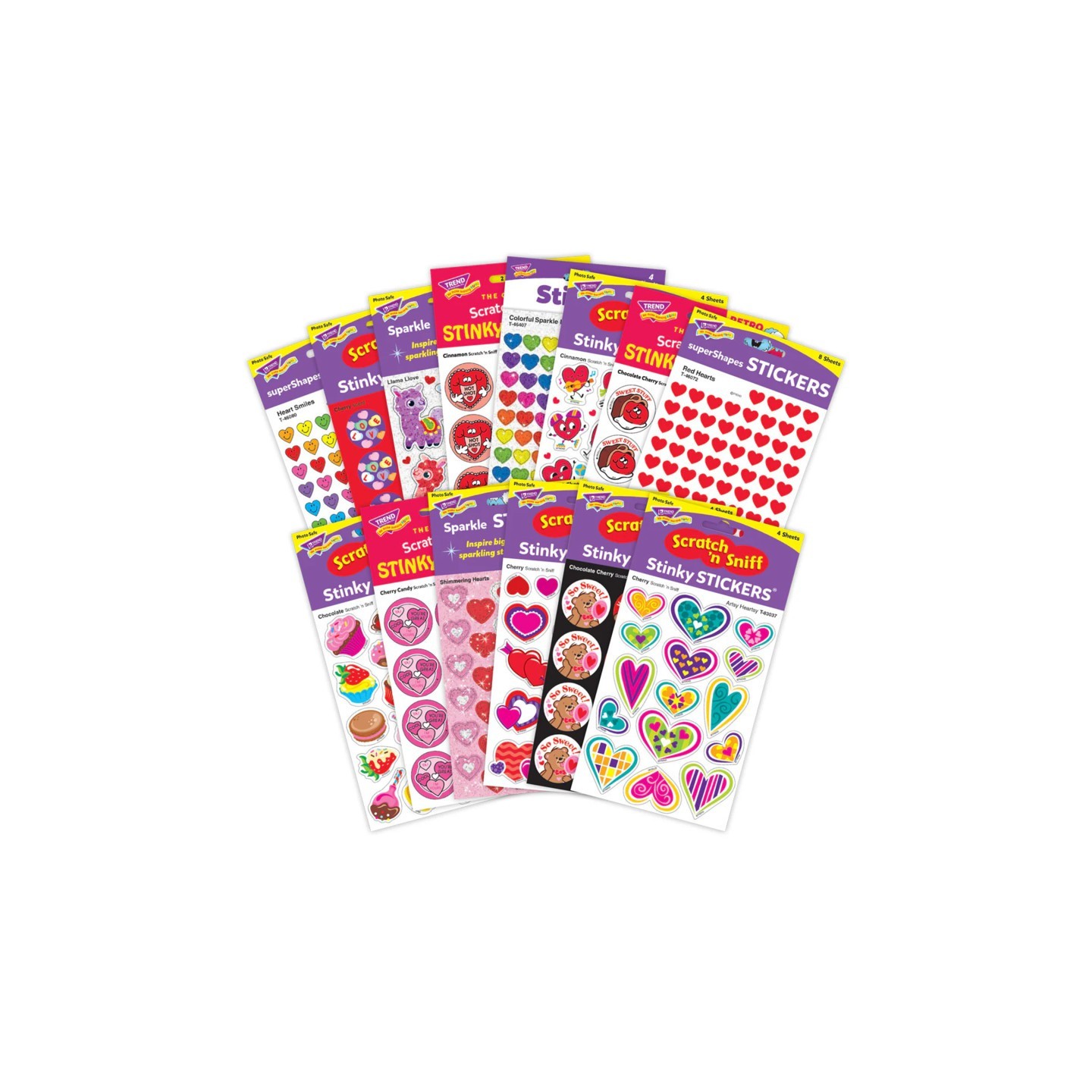 TREND Valentine's Deluxe Mixed Stickers Set