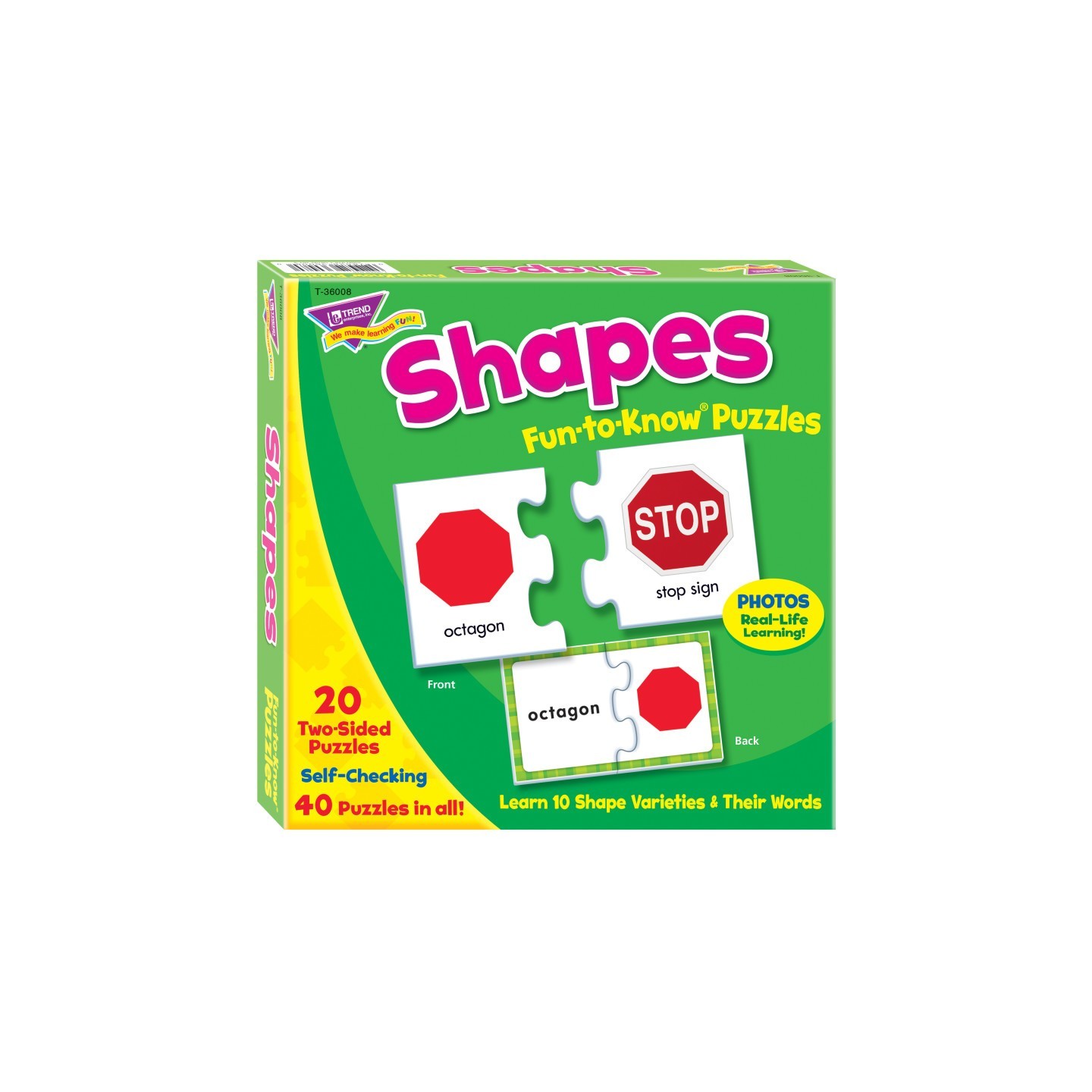 TREND Shapes Fun-to-Know® Puzzles