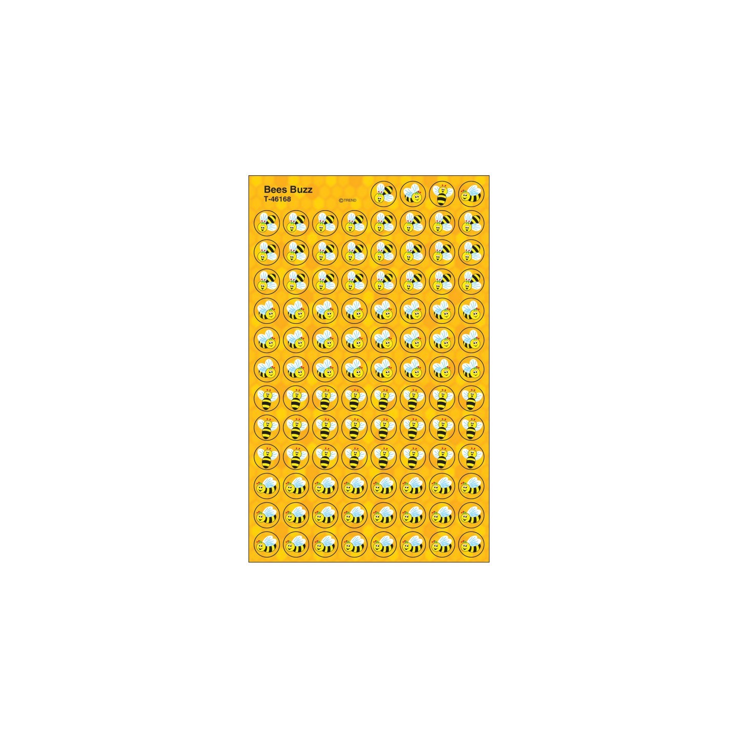 TREND Bees Buzz superSpots® Stickers, 800 ct