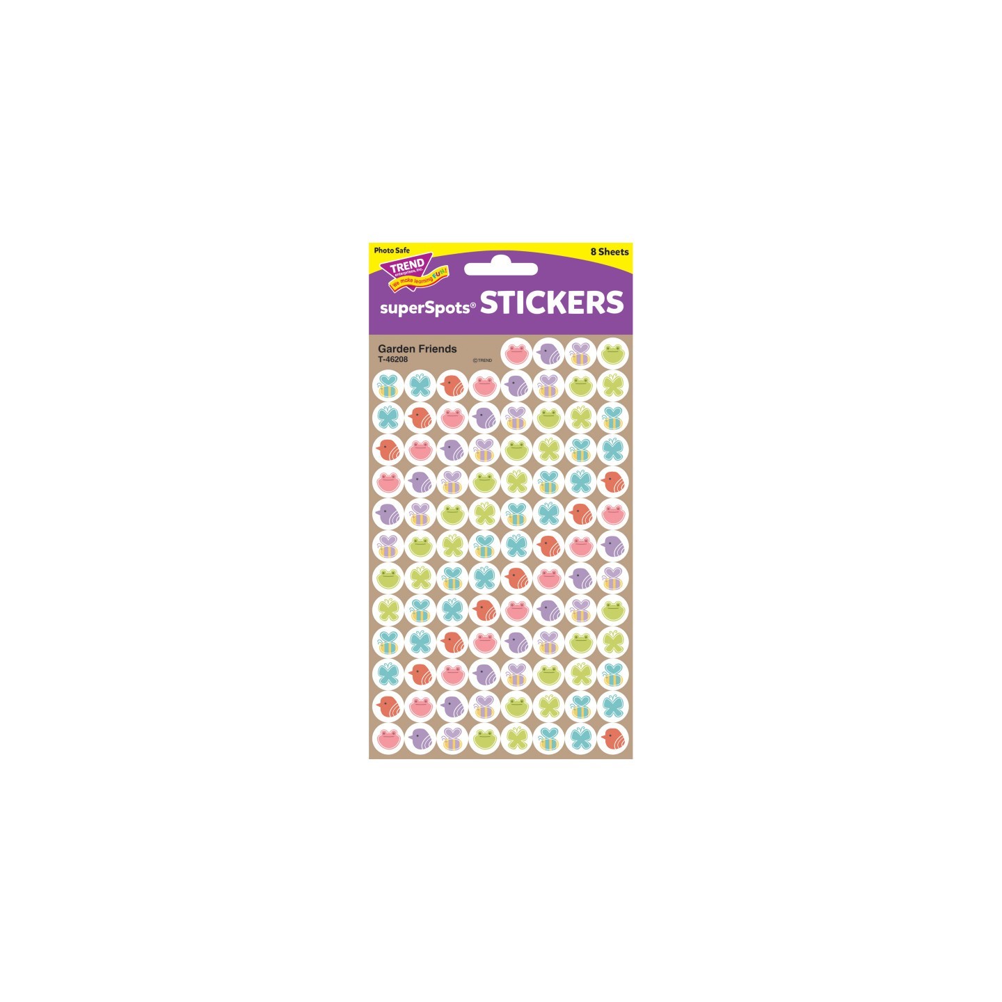 TREND Garden Friends superSpots® Stickers, 800 Count