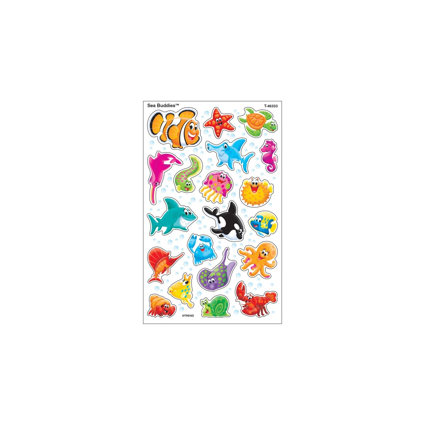 TREND Sea Buddies™ superShapes Stickers-Large, 160 ct