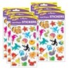 TREND Sea Buddies™ superShapes Stickers-Large, 160 Per Pack, 6 Packs