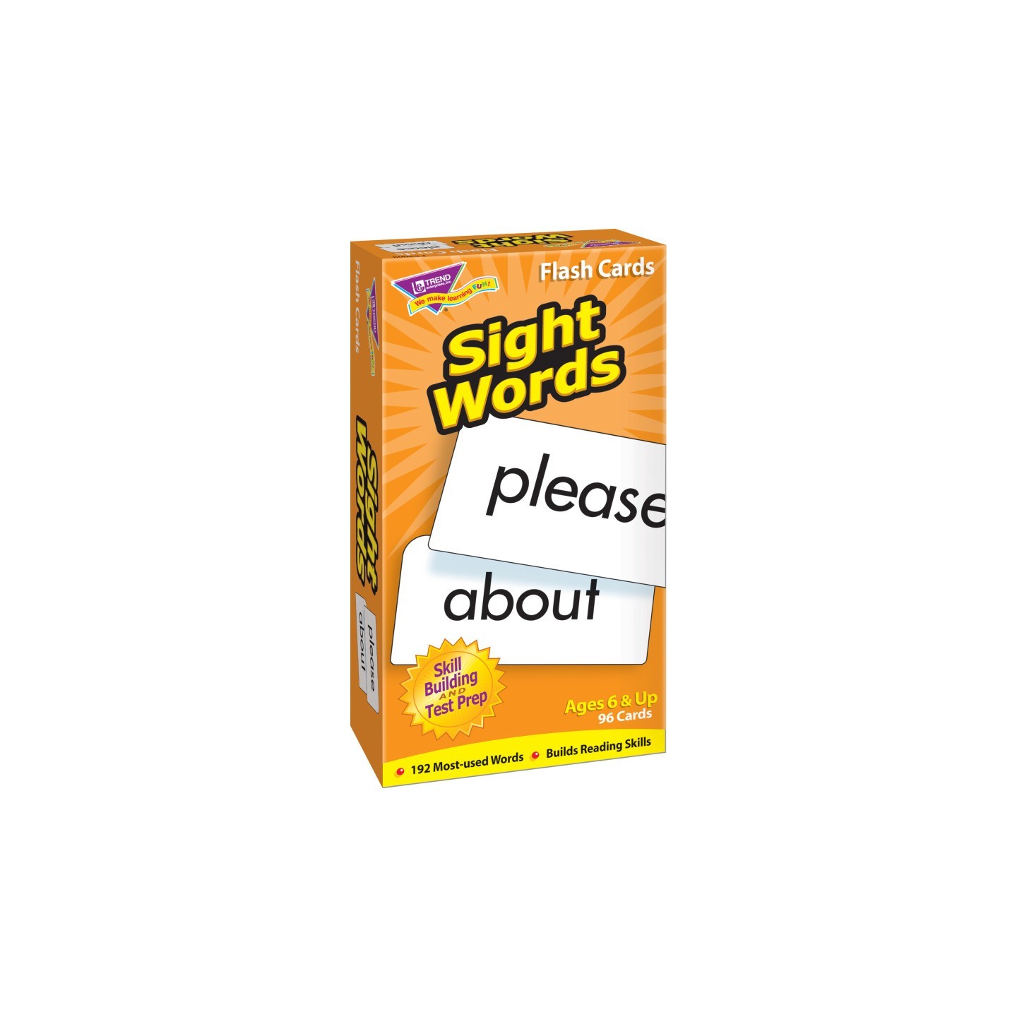 TREND Sight Words Skill Drill Flash Cards