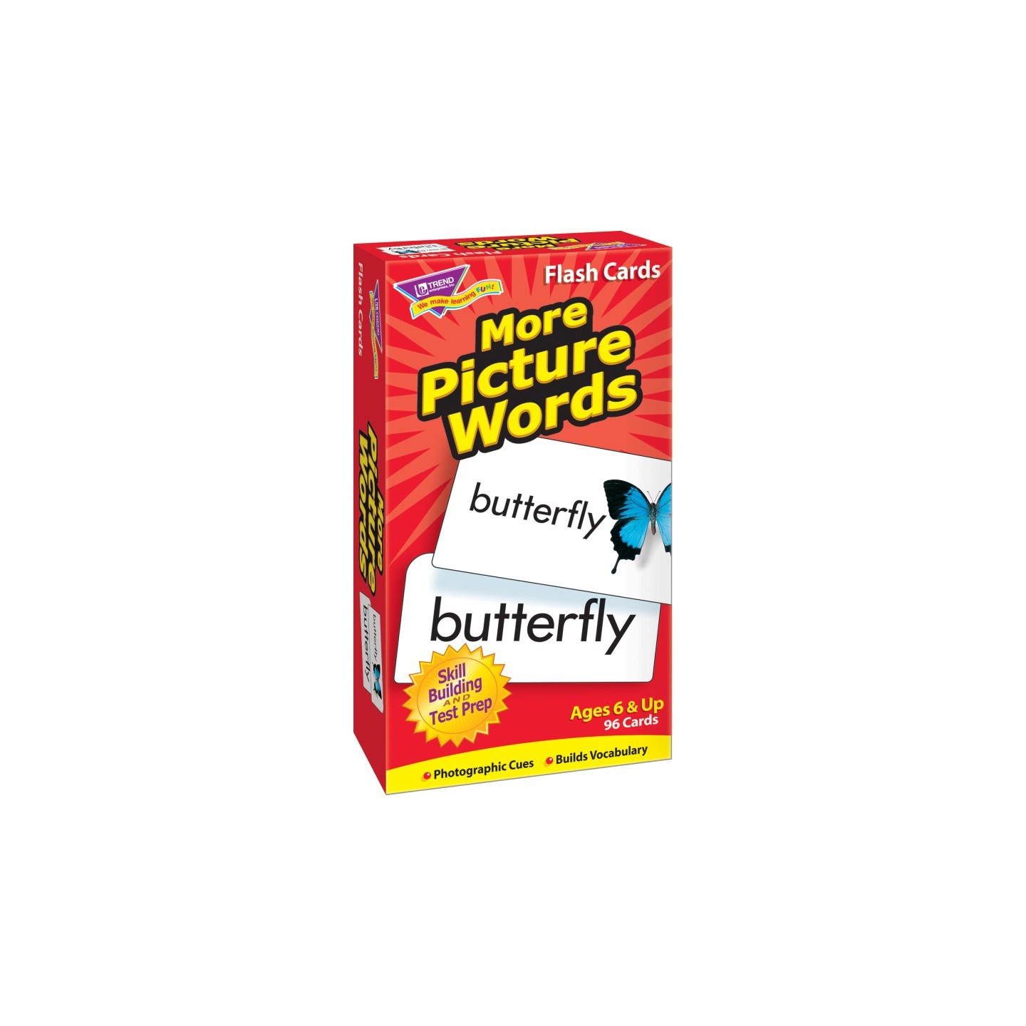 TREND More Picture Words Skill Drill Flash Cards