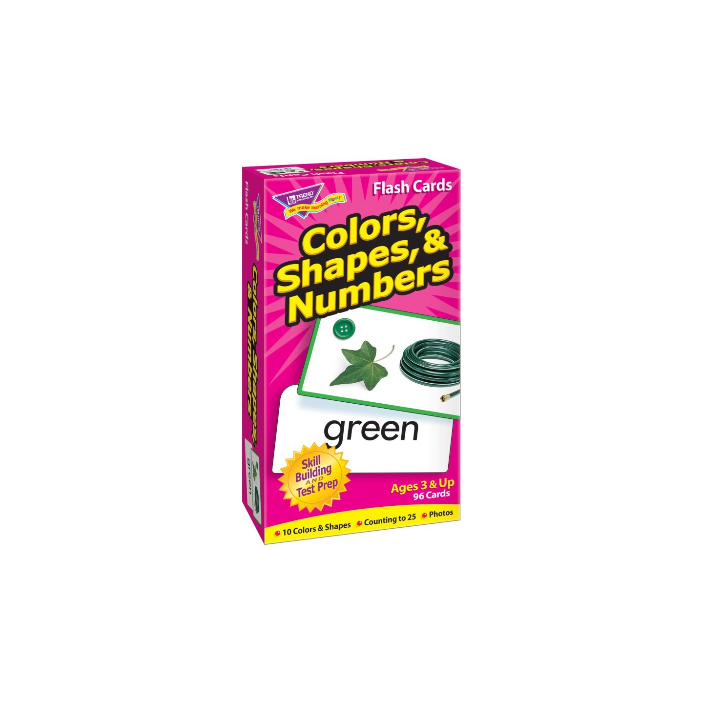 TREND Colors, Shapes, & Numbers Skill Drill Flash Cards