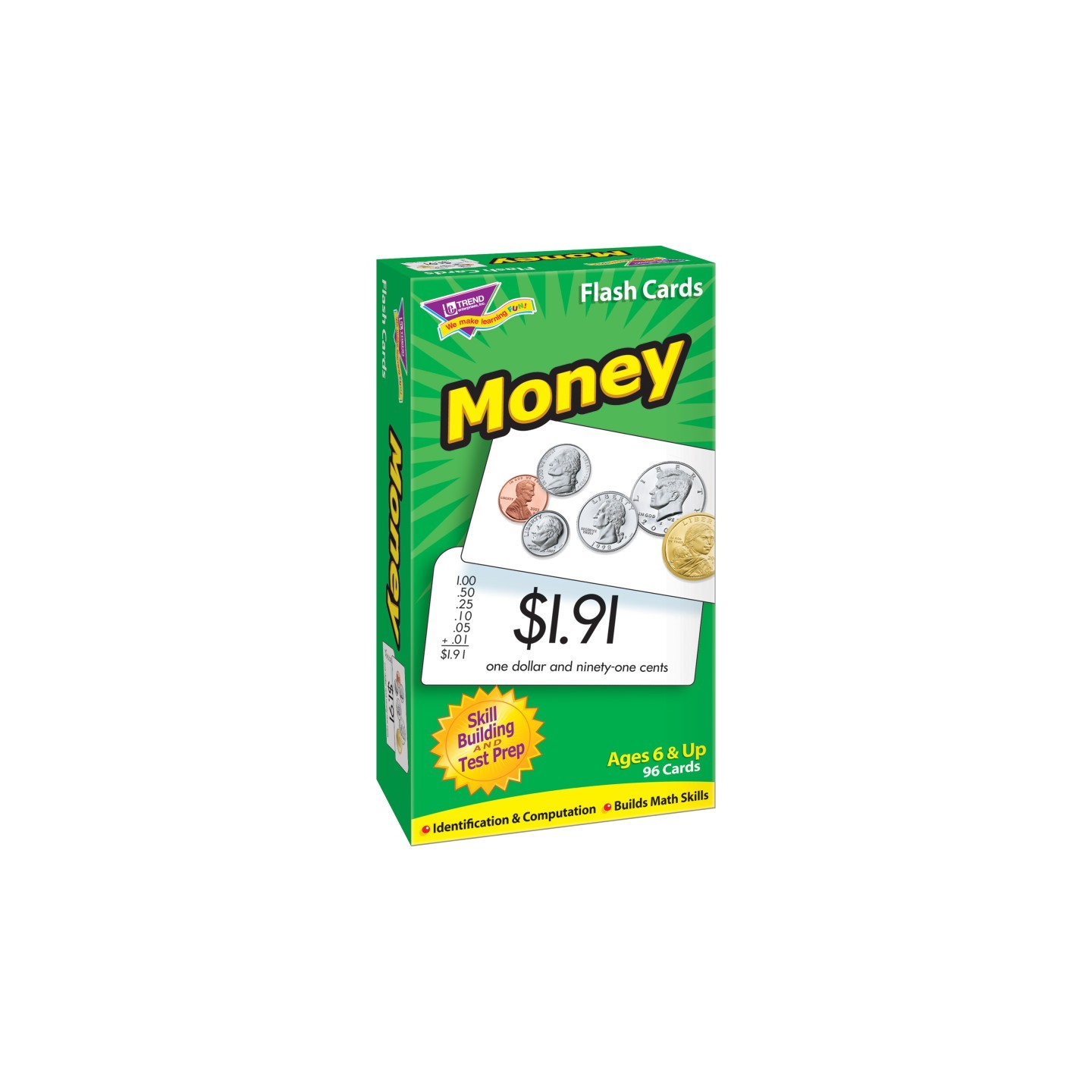 TREND Money Skill Drill Flash Cards