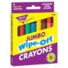 TREND 8-Pack Jumbo Assorted Wipe-Off® Crayons