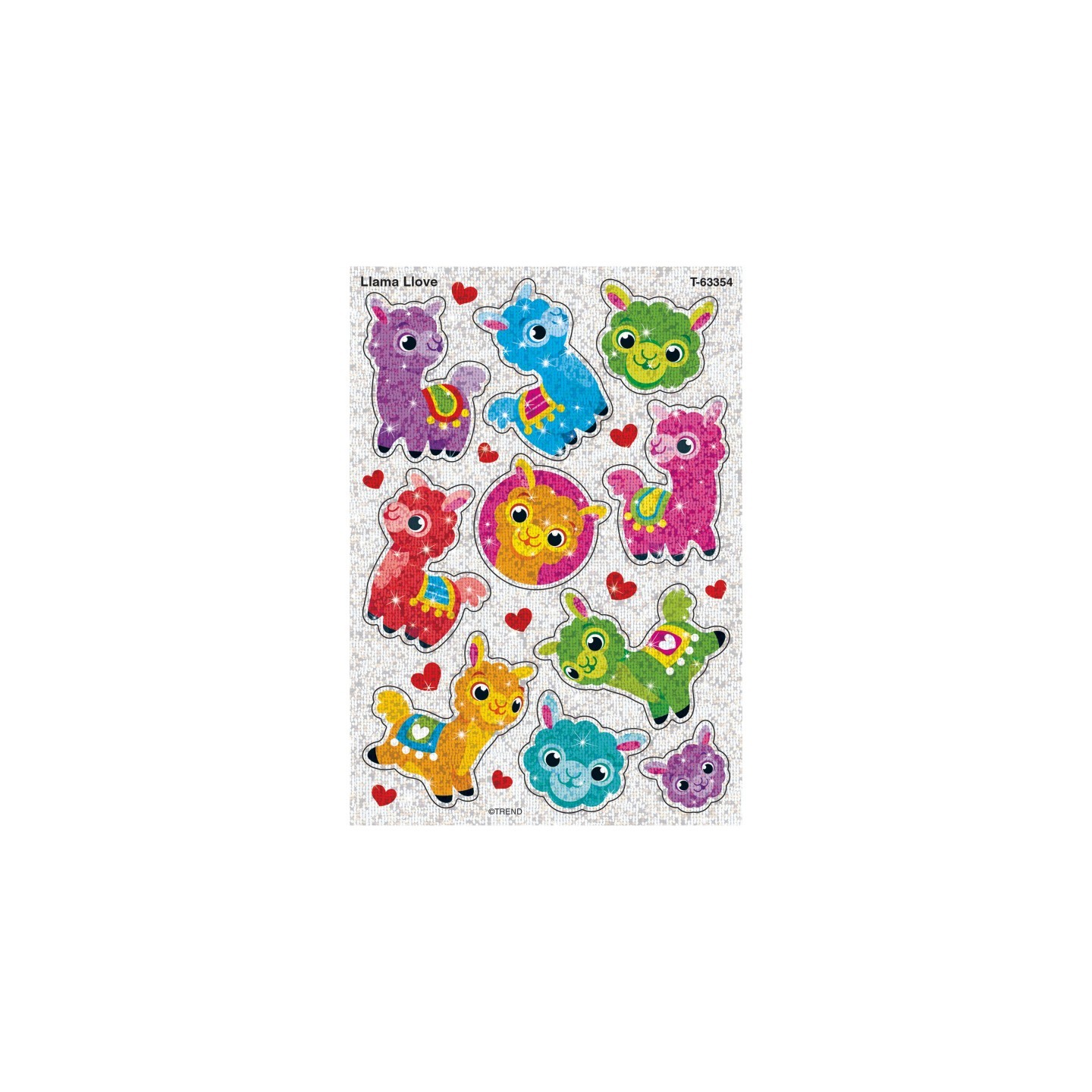 TREND Llama Llove Sparkle Stickers®, 20 Count
