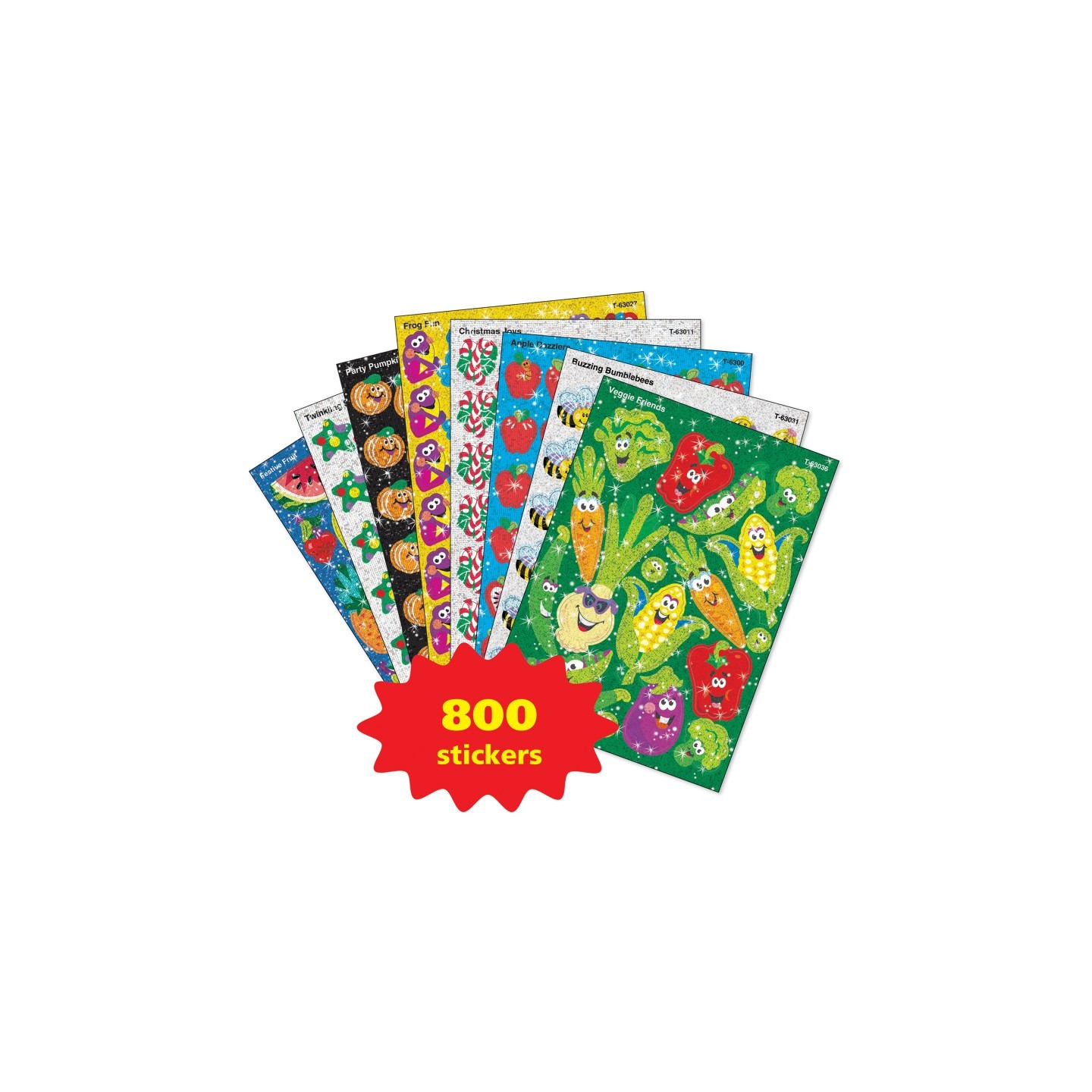 TREND Sparkle Stickers® Assortment Pack, 800 Stickers