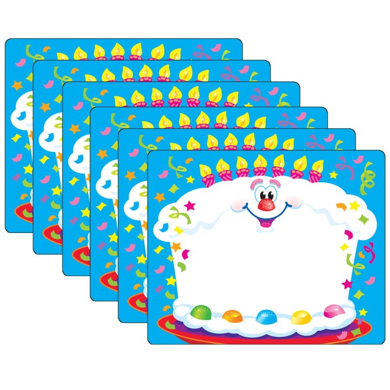 TREND Happy Birthday Terrific Labels™, 36 Per Pack, 6 Packs