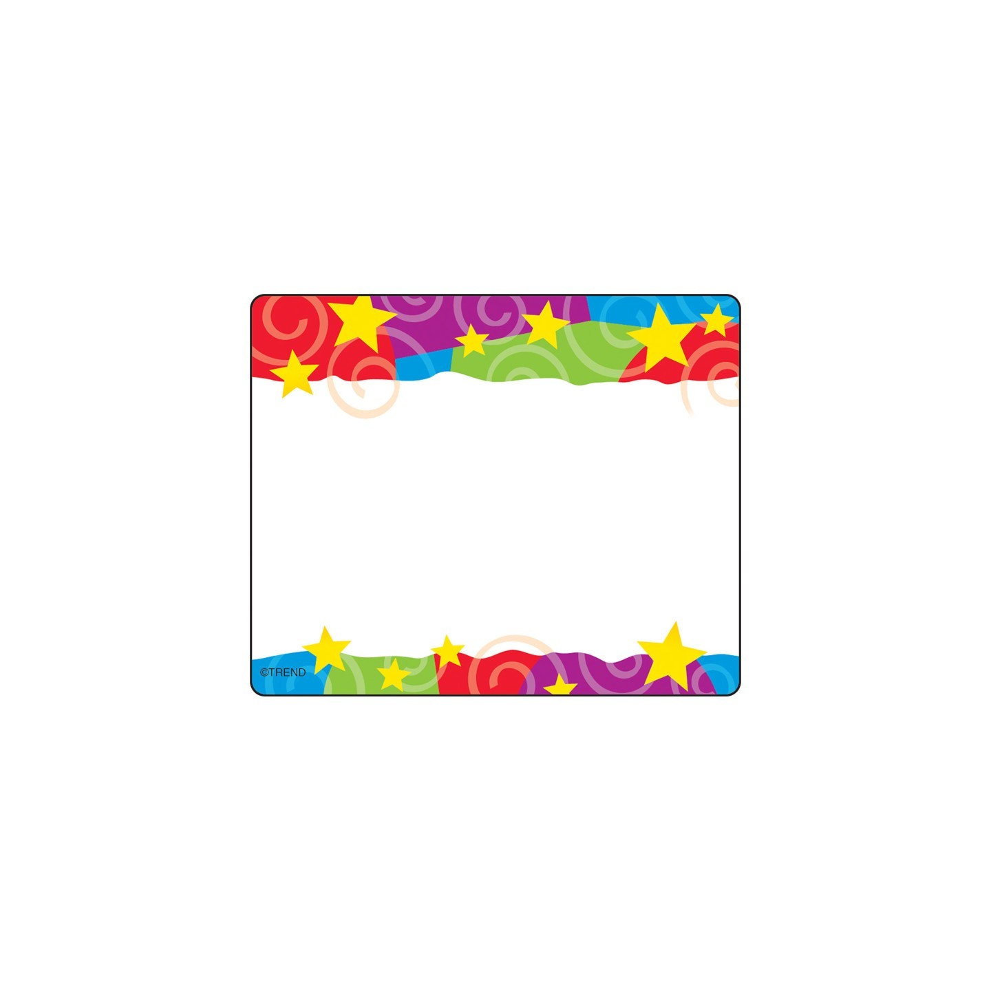 TREND Stars 'n Swirls Terrific Labels™, 36 ct