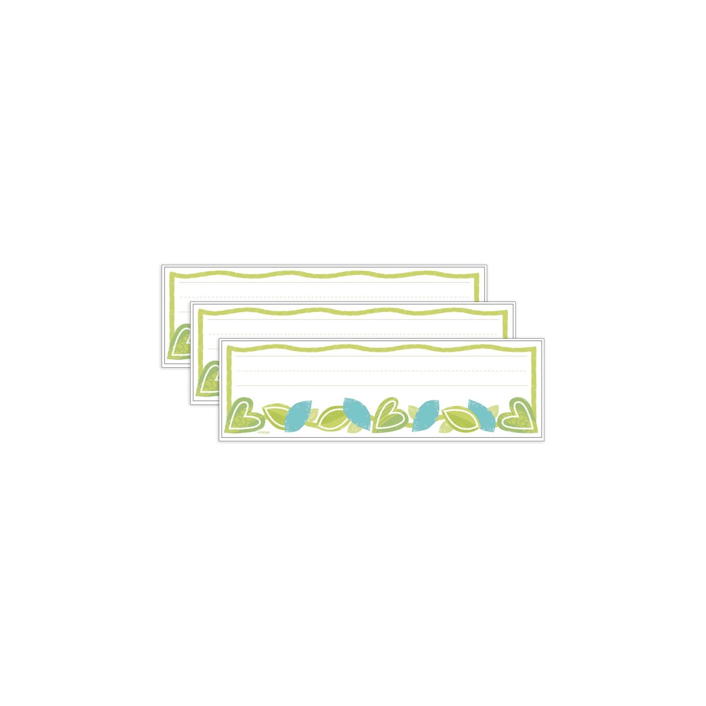 TREND Vine Time Desk Toppers® Name Plates, 36 Per Pack, 3 Packs
