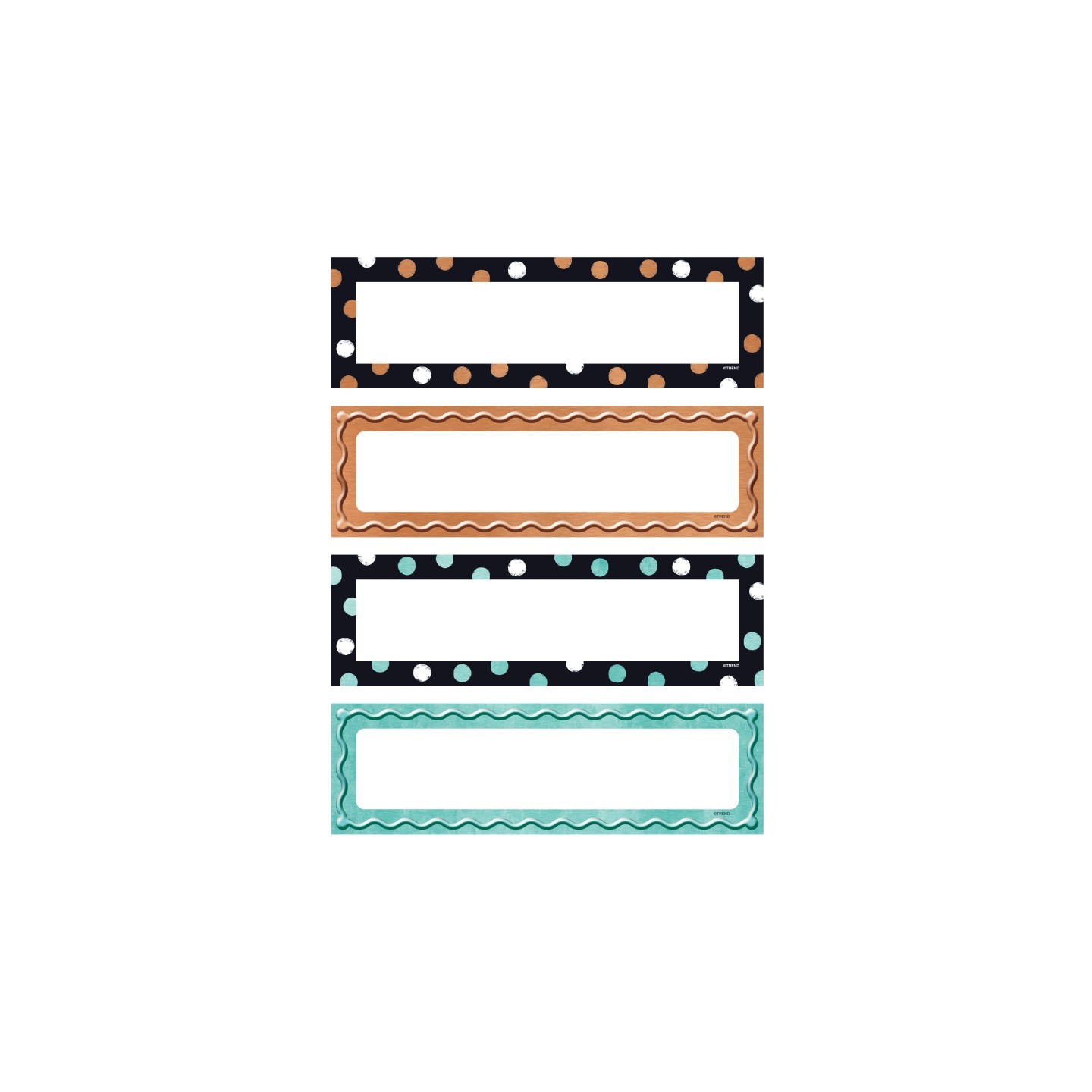 TREND I ♥ Metal Dots & Embossed Name Plates Variety Pack, 32 Count