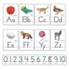 TREND Photo Alphabet Cards Zaner-Bloser Manuscript Bulletin Board Set