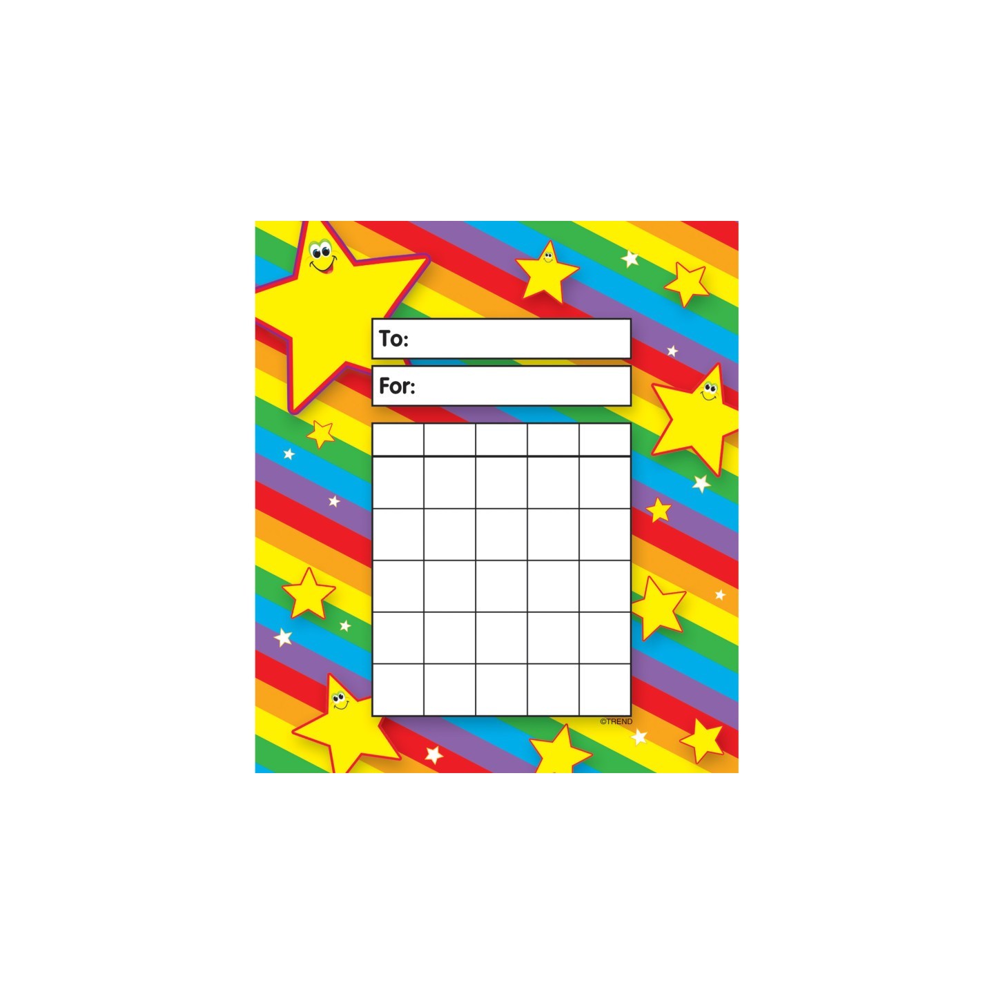 TREND Stars Incentive Pad, 36 sheets