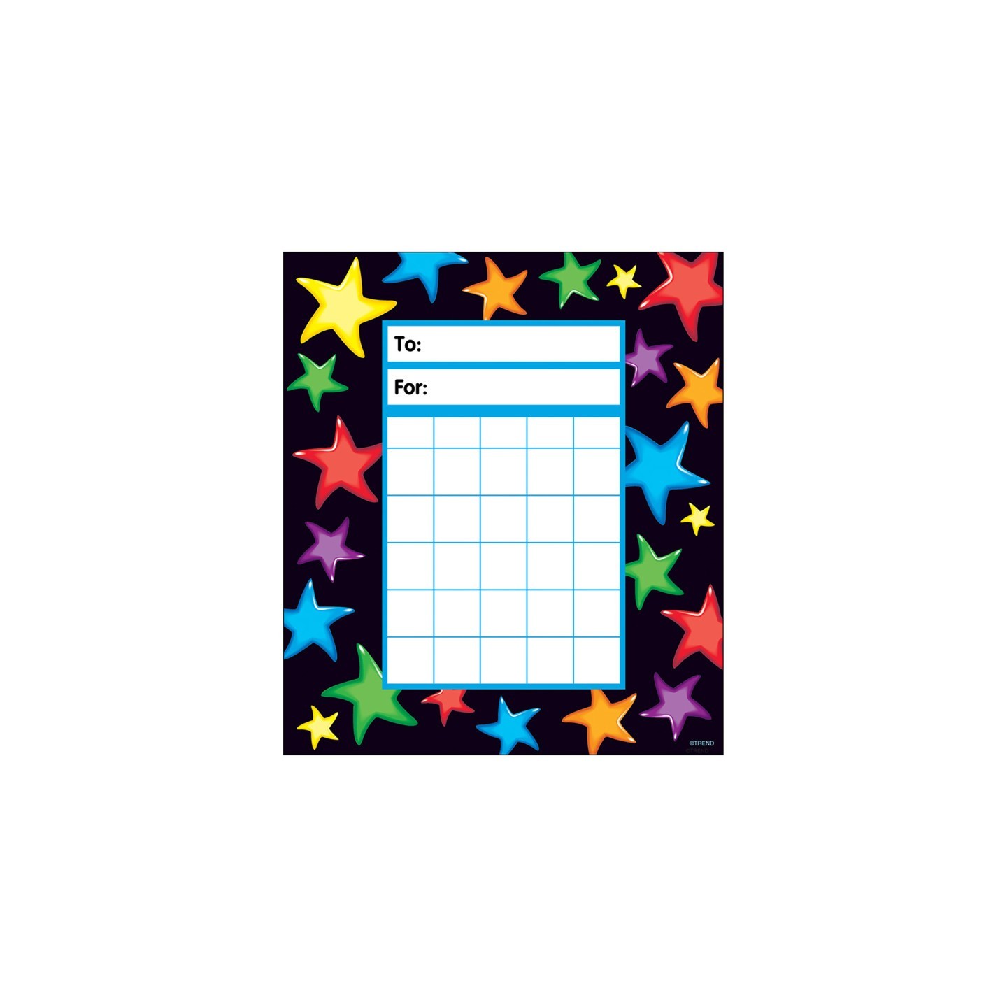 TREND Gel Stars Incentive Pad, 36 sheets