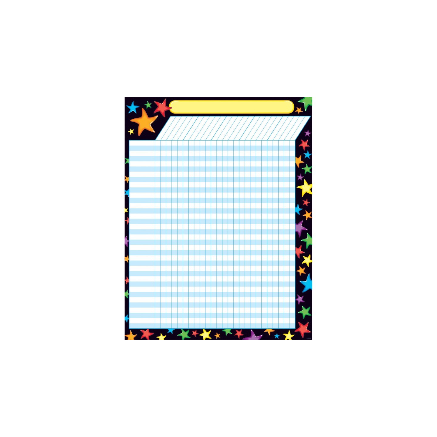 TREND Gel Stars Incentive Chart, 17" x 22"