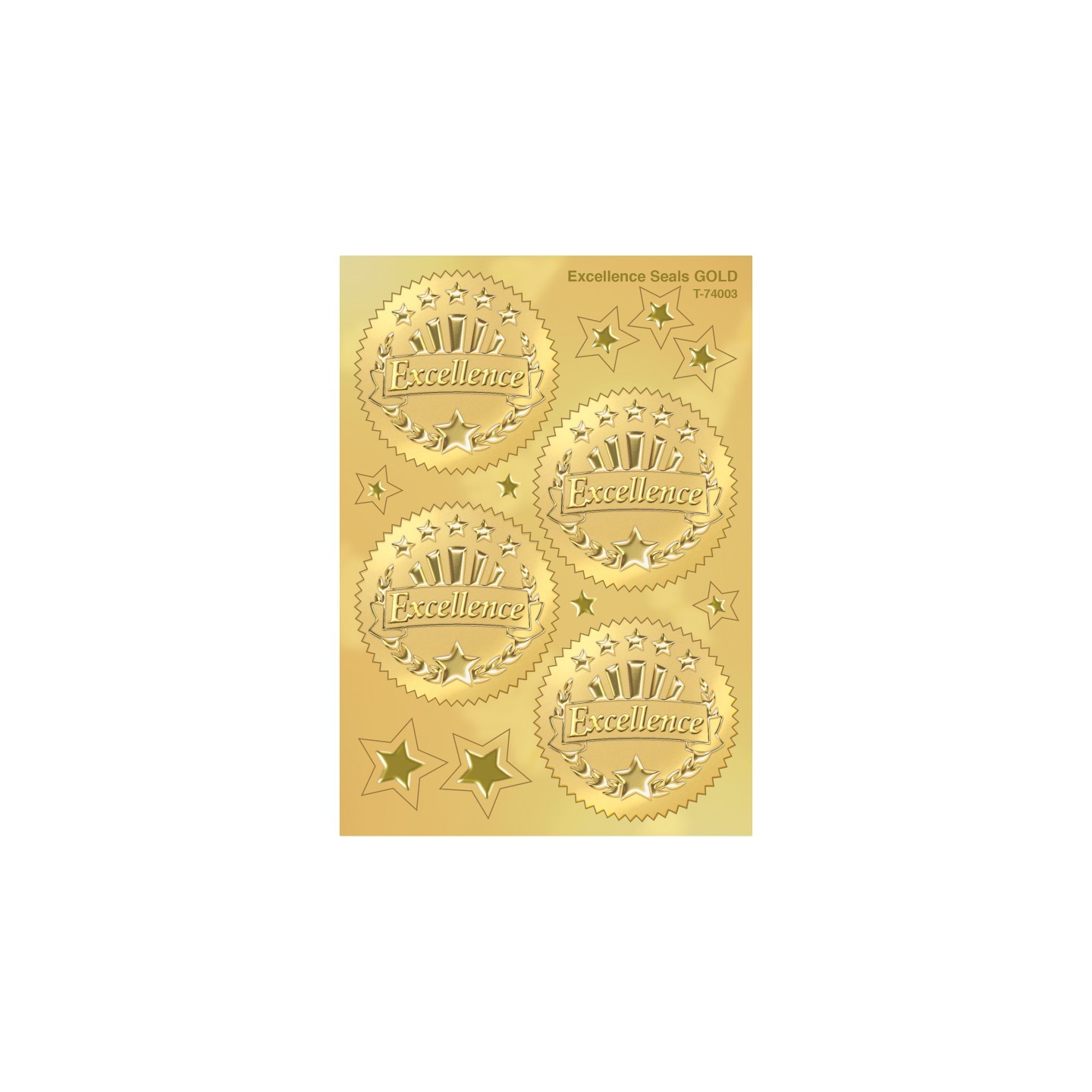 TREND Excellence (Gold) Award Seals Stickers, 32 ct.