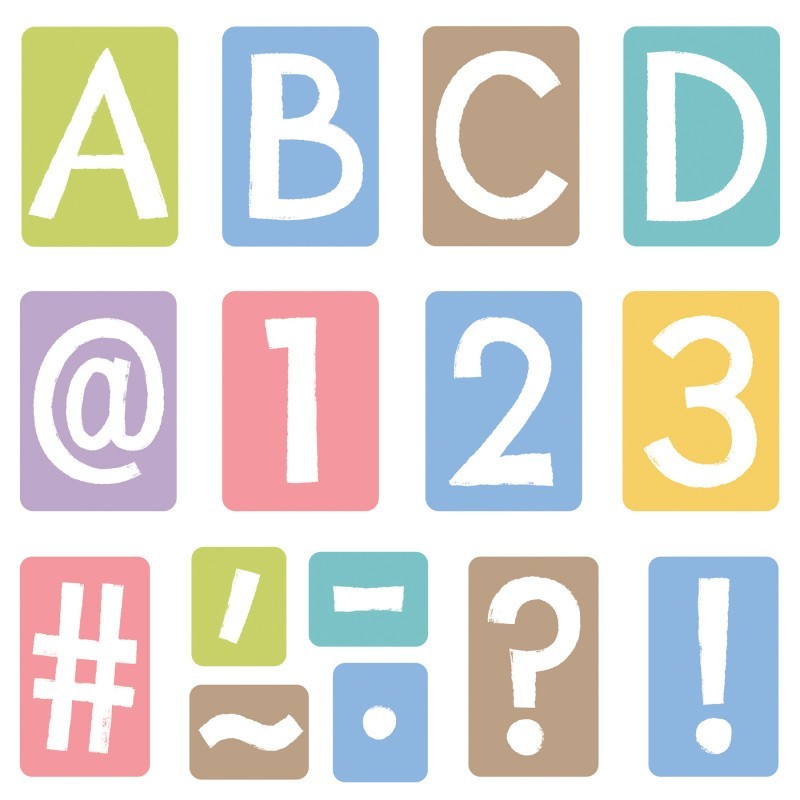 TREND Garden Path 4" Tiles Uppercase Ready Letters®, 150 Pieces