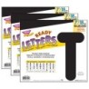 TREND Black 7" Billboard Uppercase Ready Letters®, 3 Packs