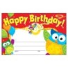 TREND Happy Birthday Owl-Stars!® Recognition Awards, 30 ct