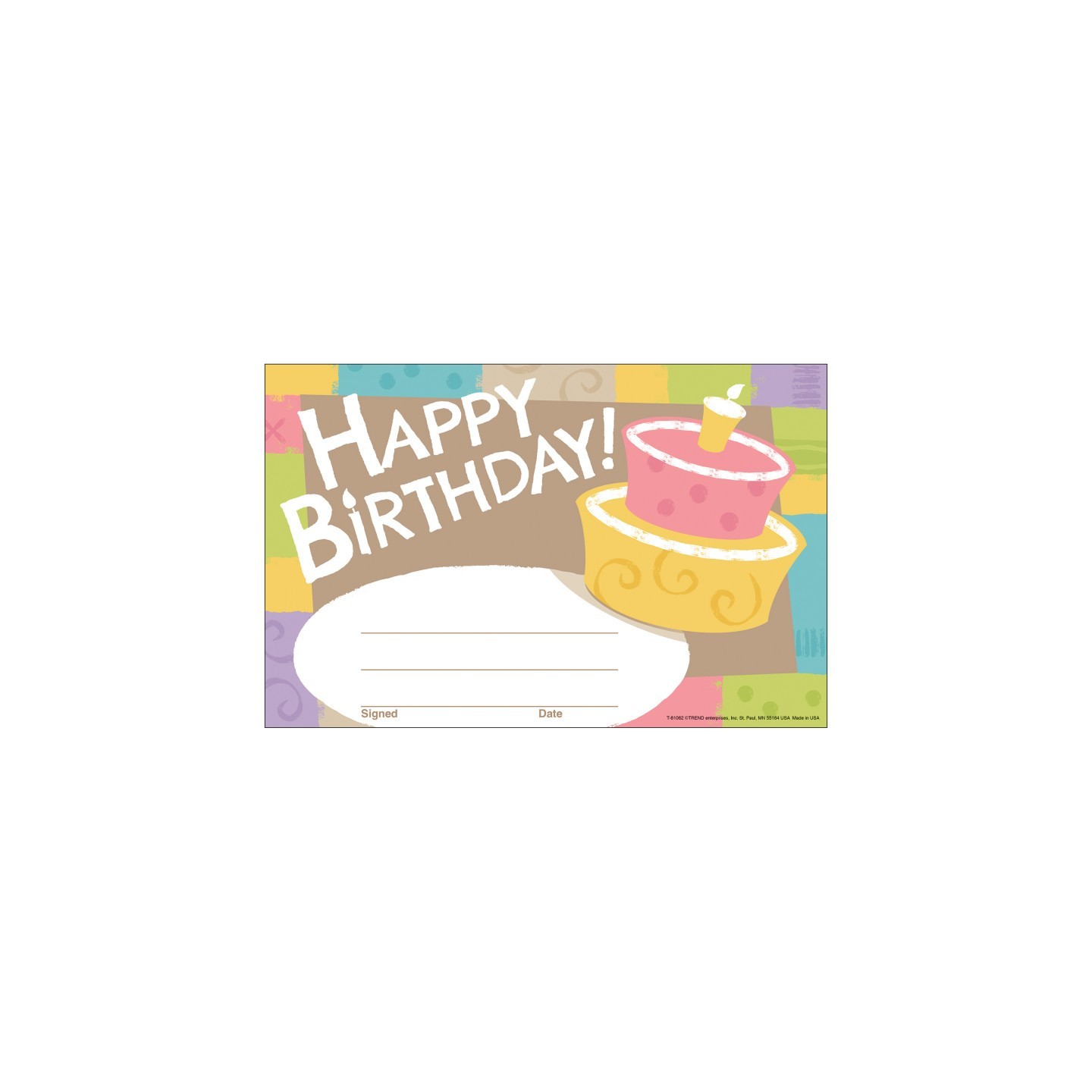 TREND Birthday Good to Grow Recognition Awards, 30 Count