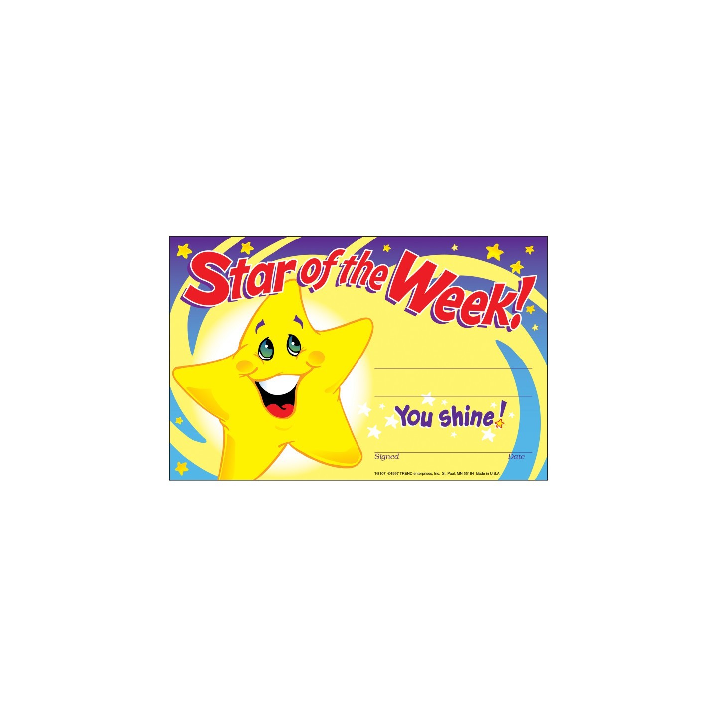 TREND Star of the Week! Recognition Awards, 30 ct