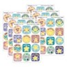 TREND SCENT-sational Stars, Pineapple Scent Scratch 'n Sniff Stinky Stickers®, 48 Per Pack, 6 Packs