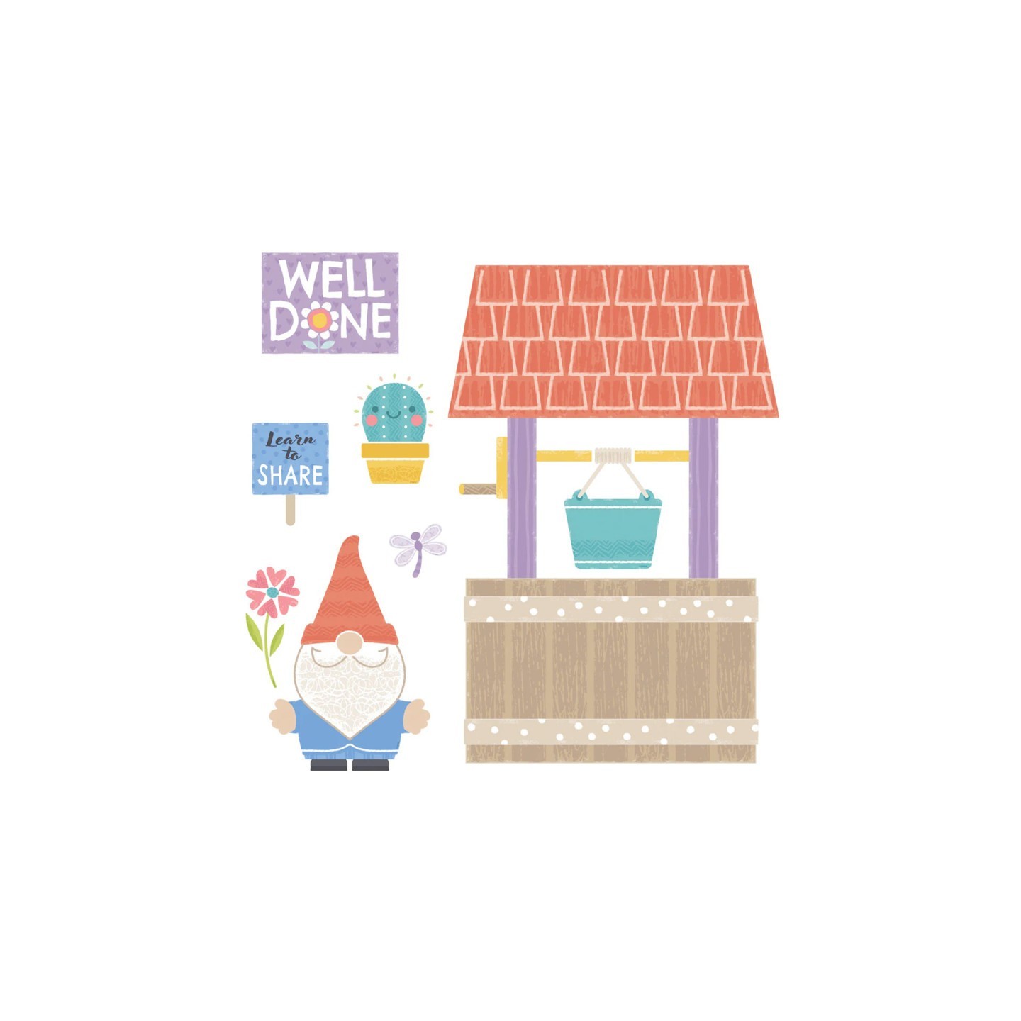 TREND Well Wishes Bulletin Board Set, 37 Pieces