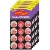 TREND Friendship Bears/Chocolate Cherry Stinky Stickers®, 48 Per Pack, 6 Packs