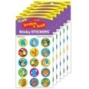 TREND Awesome Animals/Tropical Stinky Stickers®, 60 Per Pack, 6 Packs