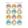 TREND Merry Mushrooms, Dirt scent Scratch 'n Sniff Stinky Stickers®, Pack of 48